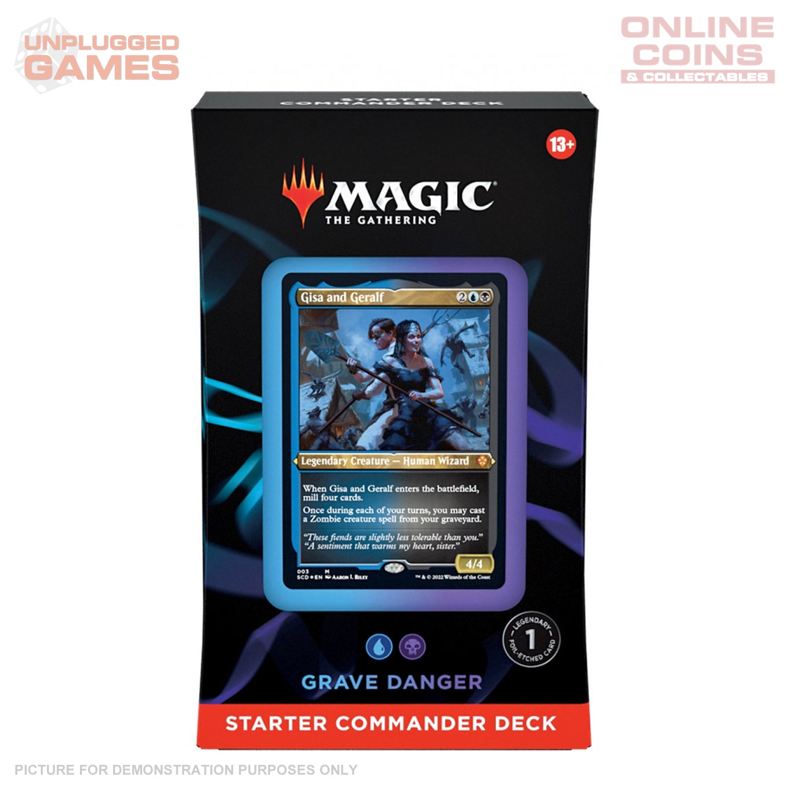 Magic the Gathering Starter - Commander Deck - Grave Danger